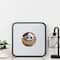 Expressions™ 5" x 5" Black Rounded Frame with Circle Mat by Studio Décor®